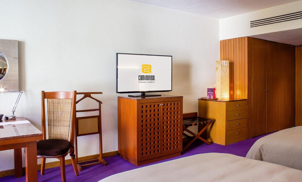 Camino Real Polanco Mexico Hotell Exteriör bild A room at the hotel