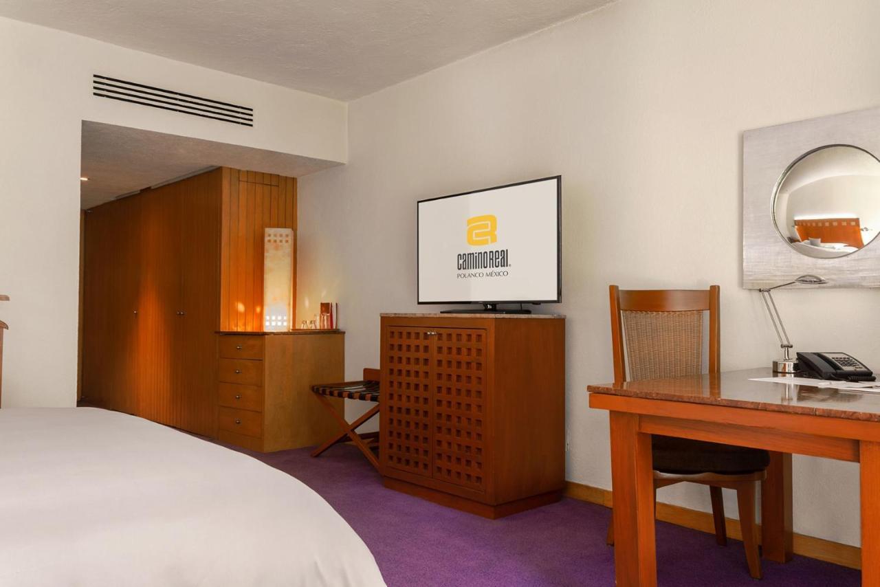 Camino Real Polanco Mexico Hotell Exteriör bild A room at the hotel