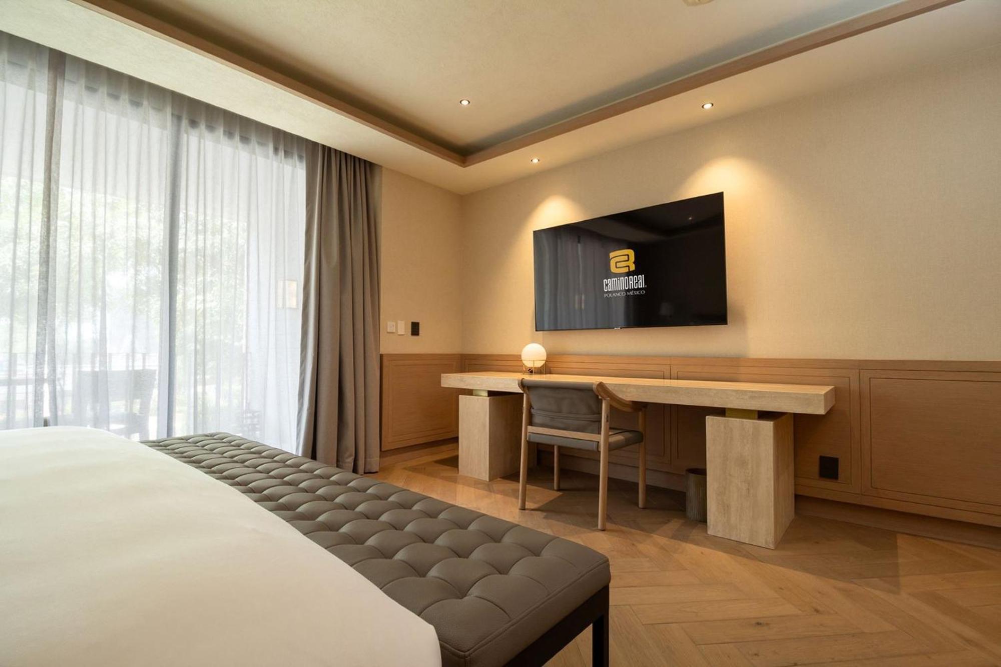 Camino Real Polanco Mexico Hotell Exteriör bild A room at the hotel