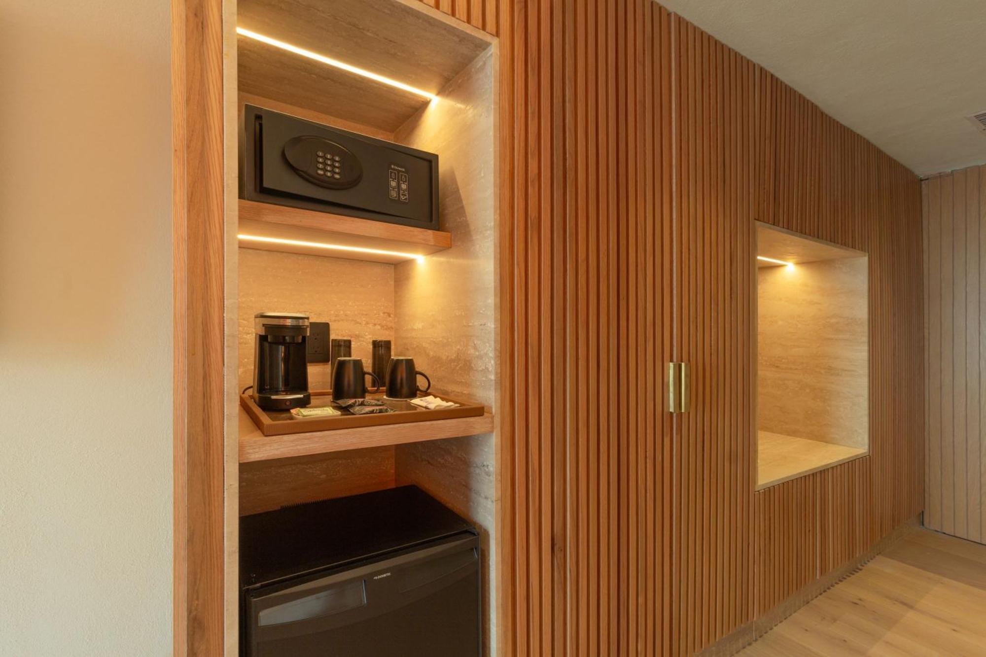 Camino Real Polanco Mexico Hotell Exteriör bild A 3D rendering of a hotel room